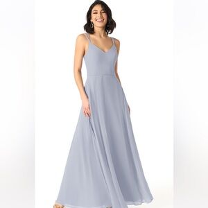 Azazie Janine worn once bridesmaid dress